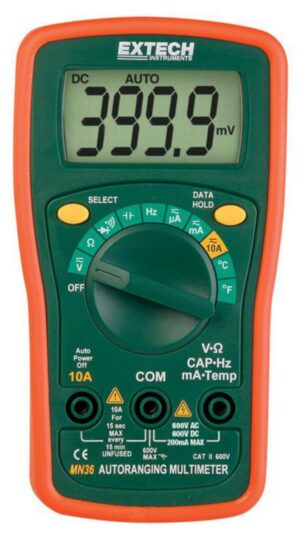 YLEISMITTARI DIGITAAL EXTECH MINI 10-TOIMINTOA