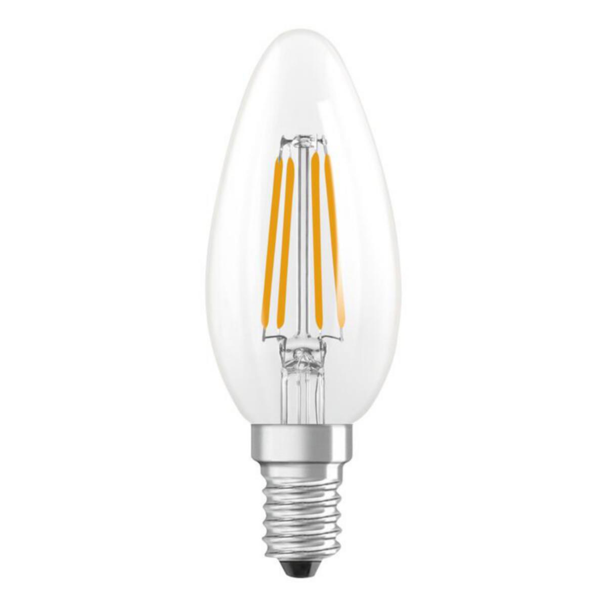 KYNTTILÄLAMPPU LEDVANCE CLB 3,4W/830 470LM E14 DIM CL
